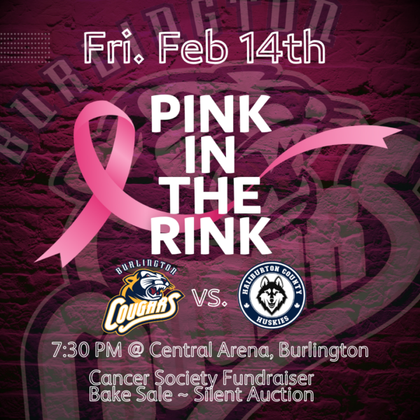 Pink in the Rink – Friday. Feb. 14th